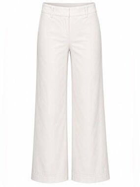 Melanie Lyne Beige Wide Leg Career Pants Size 2 Stretch